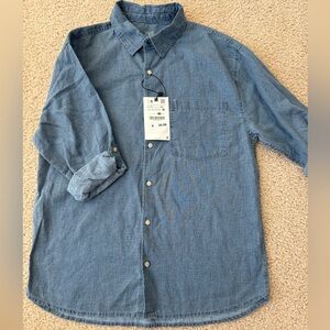 Zara Denim Button Down